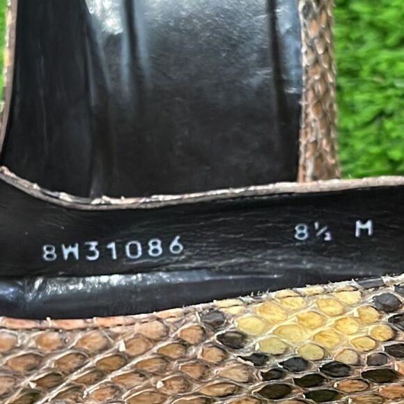 Stuart Weitzman Snakeskin Pumps - Picture 6 of 9